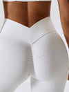 ZASUWA Female V-shape Waist Scrunch Bum Leggings