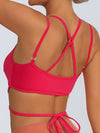 ZASUWA Female Cross Back Quick Dry Sports Bras