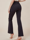 ZASUWA Female Cross Flare High-waisted Hip-lift Leggings