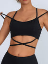 ZASUWA Female Cross Back Quick Dry Sports Bras