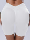 ZASUWA Female Deep V Back Scrunch Bum Shorts