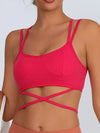 ZASUWA Female Cross Back Quick Dry Sports Bras