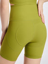 ZASUWA Female Ribbed Scrunch Bum Hip-lift Booty Gym Shorts
