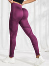 ZASUWA Female Quick-dry Seamless Scrunch Bum Leggings
