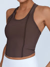 ZASUWA Female U Collar Backless Tank