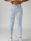 ZASUWA Female Denim Scrunch Bum High-rise Leggings