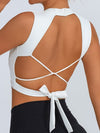 ZASUWA Female Beautiful Back Bow-knot Quick Dry Sports Bras
