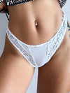 ZASUWA Femal Sexy Mesh Lace T-back Panties