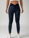 ZASUWA Female Denim Scrunch Bum High-rise Leggings