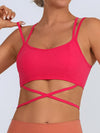 ZASUWA Female Cross Back Quick Dry Sports Bras