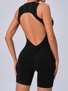 ZASUWA Female Sexy Backless Quick-dry Romper