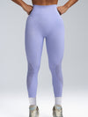 ZASUWA Female Hollow Out Ribbed High-rise Leggings