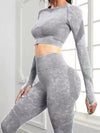 ZASUWA Female Denim Scrunch Bum Thumbhole Tracksuit