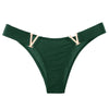 ZASUWA Female V Letter Solid Color Underwear