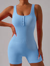 ZASUWA Female Elastic Tight Ribbed Romper