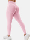 ZASUWA Female High-waisted Seamless Elastic Tight Quick Dry Hip-lift Leggings