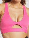 ZASUWA Female Solid Color Backless Unique Hollow Out Sports Bras