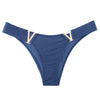 ZASUWA Female V Letter Solid Color Underwear