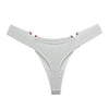 ZASUWA Female V Letter Solid Color Underwear