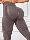 ZASUWA Female Quick-dry Seamless Scrunch Bum Leggings