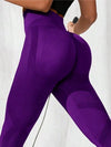 ZASUWA Female Quick-dry Seamless Scrunch Bum Leggings