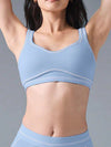 ZASUWA Female Contrast Color Medium Support Sports Bras