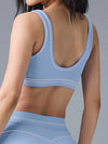 ZASUWA Female Contrast Color Medium Support Sports Bras