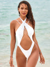 🖤ZASUWA Female Sexy Cutout Backless Beach One Piece