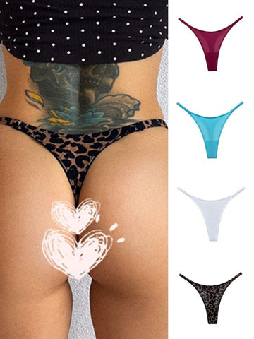 ZASUWA Femal Sexy Leopard Print Panties