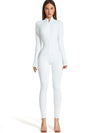 ZASUWA Female Trendy Zipper Jumpsuits