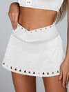 ZASUWA Female Cutout V Shape Waist Skirt