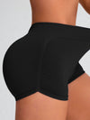 ZASUWA Female Deep V Back Seamless Shorts