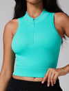 ZASUWA female Ribbed Zipper Tank
