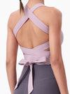 ZASUWA Female Backless Bow-knot Tank