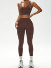 ZASUWA Female Leopard Print Tracksuit
