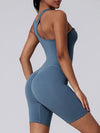 ZASUWA Female Asymmetrical Back Scrunch Bum Romper