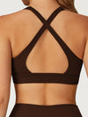 ZASUWA Female V Collar Cross Back Sports Bras