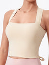 ZASUWA Female Backless Bow-knot Tank