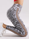 ZASUWA Female Camouflage Hollow Out Hot Booty Leggings