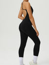 ZASUWA Female Backless U Collar Jumpsuit