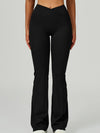 ZASUWA Female V shape-waist Flare Leggings