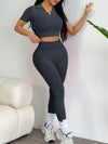 ZASUWA Female Denim Seamless Tracksuit