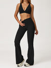 ZASUWA Female Backless Flare Tracksuit