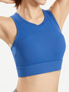 ZASUWA Female Contrast Color Mesh Sports Bras