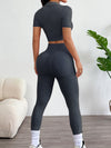 ZASUWA Female Denim Seamless Tracksuit