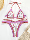ZASUWA Female Sexy Flower Print Bikini Set