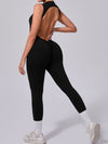 ZASUWA Female Backless Scrunch Bum Jumpsuit