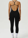 ZASUWA Female Backless U Collar Jumpsuit
