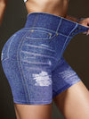 ZASUWA Female Sexy Denim Pocket Shorts