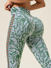 ZASUWA Female Camouflage Hollow Out Hot Booty Leggings